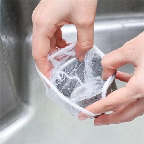 10 pcs Kitchen Anti-Clogging Sink Filter Washing Dishes Vegetables Washing Drain Residue Garbage Bag Strainers