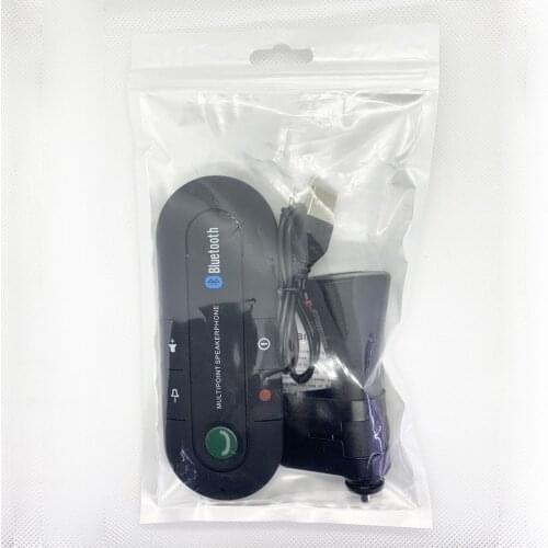 2021 Multipoint Speakerphone 4.1+EDR Wireless Bluetooth Handsfree Car Kit MP3 Music Player For IPhone Android Dropship Hot