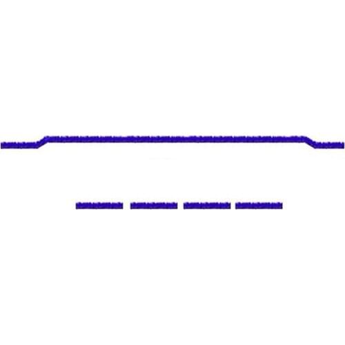 5Pcs Plush Strips for Dyson V6 V7 Vacuum Cleaner Soft Roller Head Soft Plush Strips Replacement Vacuum Cleaner Parts