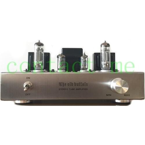6J1+6C19 tube power amplifier, silver wire manual scaffolding, full sound like 300B. Frequency response: 20Hz--25KHz