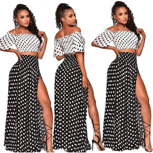 Adogirl Summer Polka Dot Dresses