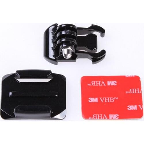 Mount Adapter Holder for GOPRO Hero 5 3 4 for Session h9r for SJCAM for YI 4K + Lite Fast Clamp Mount Clip Flat Surface
