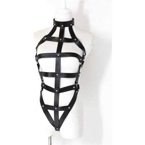 Sex Toys Leather Binding Clothes Stage Props Nightclub Bar Womens Clothing Erotic Toy