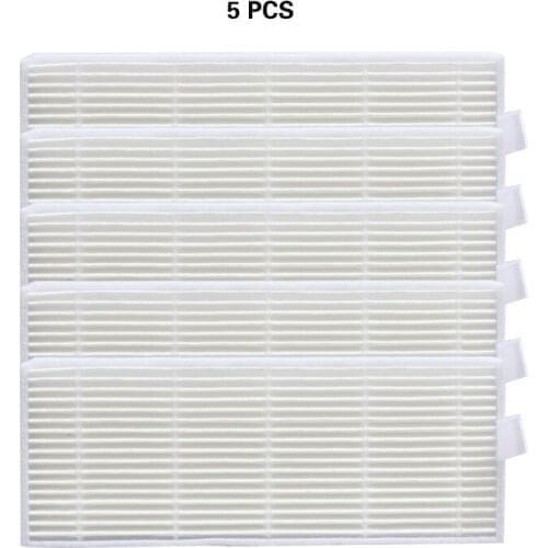 5 pieces for Proscenic 811 GB / 911SE filter HEPA vacuum cleaner sweeper accessories
