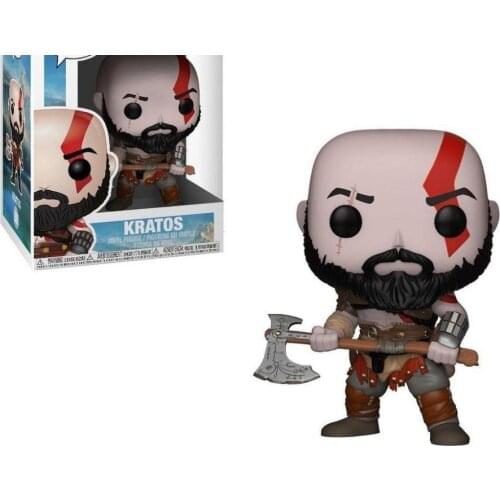 God of War Kratos 269# Toy Pvc Action Figures Official Licensed Product Vinyl Model Toys for Children Birthday Gift