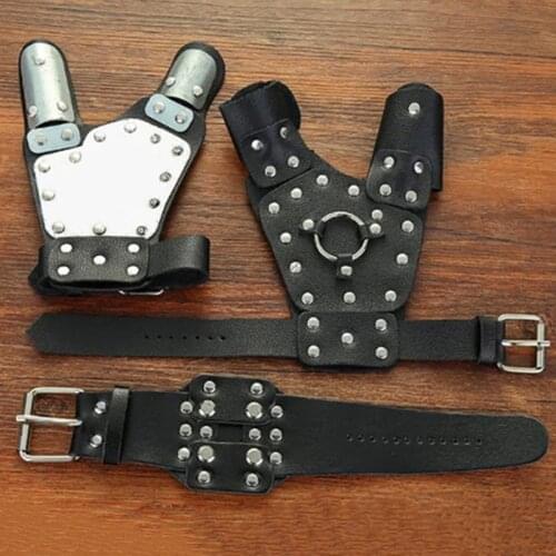 Hot 2020 new hunting slingshot accessories outdoor shooting fishing protection hand glove left/right hand protection hand