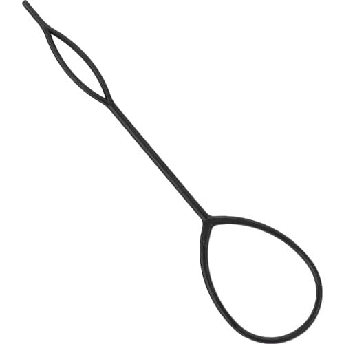 2PCS Plastic Ponytail Creator Loop Hair Styling Tools Set Soft Topsy Pony Topsy Tail Clip Hair Braid Maker