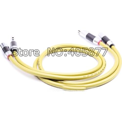 A Pair 1M VDH Silver Plated Audio Balanced Cable HIFI XLR Plug Cable audiophile kable