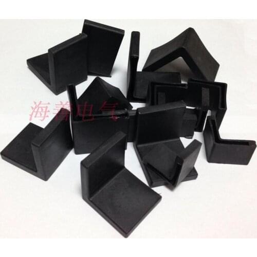 Special angle iron sleeve rubber gloves for the L-shaped angle iron frame triangle cushion pad angle iron shelf mats and