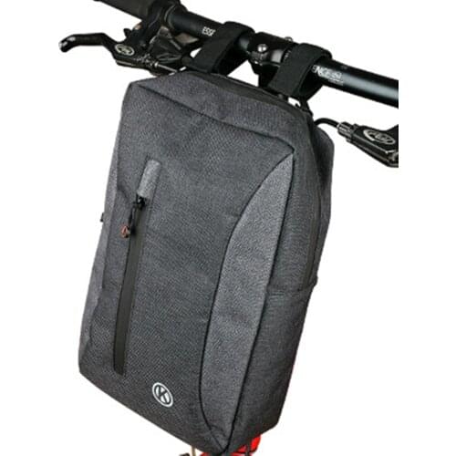 Electric Scooter Front Bag Universal Bicycle Handlebar Pack Head Handle Larger Capacity Storage Hanging Pannier Shoulder Bag