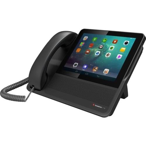 Smart landline high definition touch screen business enterprise office PSTN telephone recording function office hotel