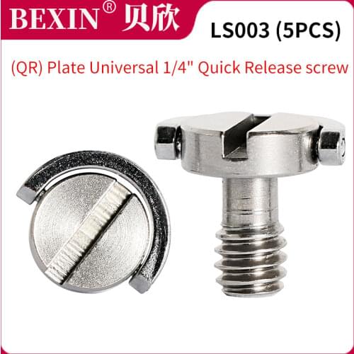 1 4 Tripod Screw Camera Screw Adapter D Ring Quick Release Screw Stainless Steel Screw Plate Camera Mount Screw For DSLR Camera