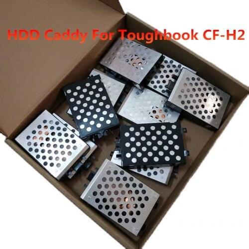 High Quality HDD Caddy FOR Panasonic Toughbook Laptop CF-H2 CF H2 HDD SSD Hard Disk Drive Case Base Caddy with connector cable