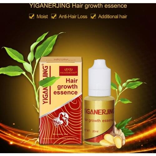YIGANERJING Treatment for hair loss Hair Growth Essence Hair Liquid 20ml damage hair repair treatment Dense Hair Fast Grow