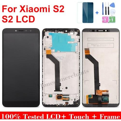 5.99'' Original LCD For Xiaomi Redmi S2 Y2 LCD Display Touch Screen Digitizer Assembly Replacement For redmi S2 lcd with Frame