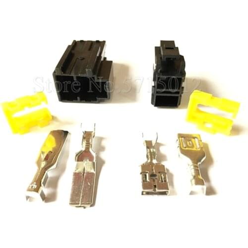 2 Hole Automotive Connector 9.5mm Socket Electrical Large Heavy Current Auto Plug