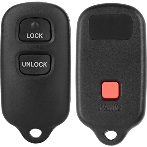 Car Accessories Keyless Key Case Shell Cover Error Free 2+1 Button for TOYOTA Corolla Yaris RAV Cruiser Camry Celica Highlander