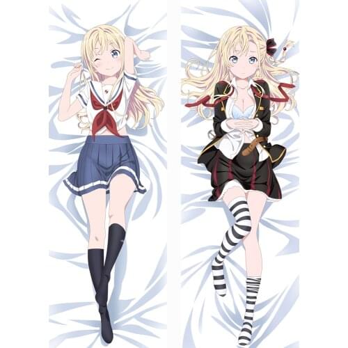 Mxdfafa Japanese Anime High School Fleet Dakimakura Case Cattoon Pillow Covers Decorative Hugging Body Pillow cover Dropshipping