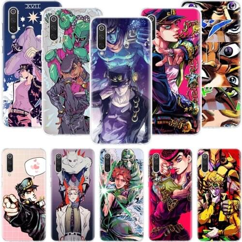JoJo Bizarre Adventure Anime Phone Case For Xiaomi Redmi Note 10 9 8 Pro 9S 8 8T 7 6 5 6A 7A 8A 9A 9C 4X S2 K20 K30 Art Cover Co