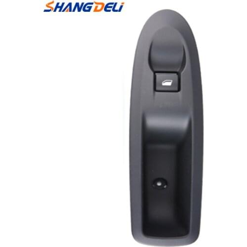 Black Rear Door Power Window Switch For Citroen C4L 2013-2019 Car