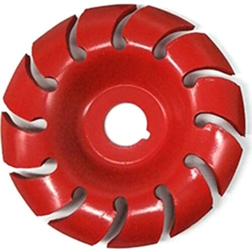 65MM 12 Gears Woodworking Tea Tray Root Carving High Carbon Steel Quick Polishing Greaving Tea Tray Blade 4 Colors