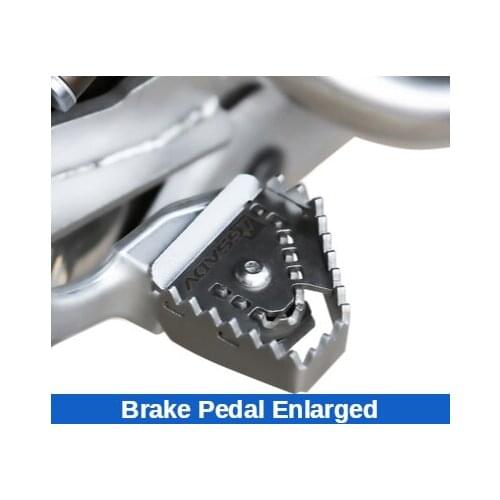 For Honda CRF1100L CRF1100L ADV Motorcycle Rear Brake Lever Pedal Extender Step Tip Plate Enlarge Accessories