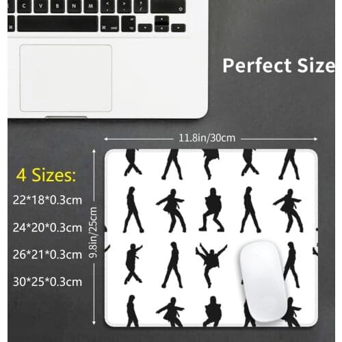 David Bowies Stage Dancing Moves Mouse Pad DIY Print Cushion David Bowie David Bowie Stage Moves Party Shape