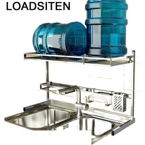 Escurreplatos Kuchnia Almacenamiento Cosas De Pantry Stainless Steel Cozinha Cocina Organizador Cuisine Rack Kitchen Organizer