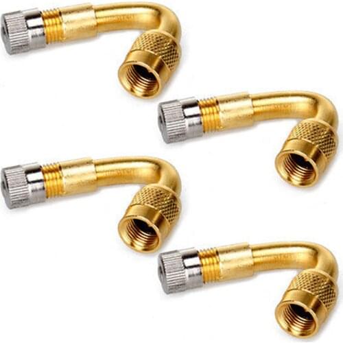 Hot Sale 1PC Brass Air Tyre Valve Extension Car Truck Motorcycle Wheel Tires Parts Tools Bicycle Accessories High Quality