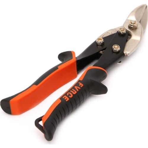 Cutting Scissors Hand Tool Straight Curved Aviation Tin Snip Sheet Metal Shear