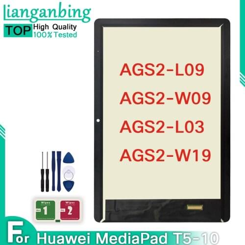 10.1" LCD For Huawei MediaPad T5 10 T5-10 AGS2-L09 AGS2-W09 AGS2-L03 AGS2-W19 3G WIFI LCD Display Touch Screen Panel Digitizer