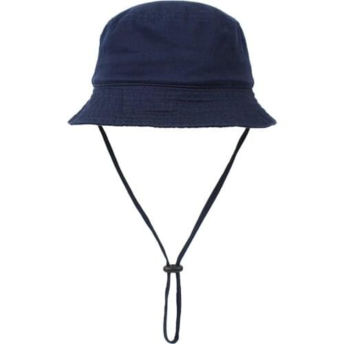Children Bucket Hats Sun Protection Beach Hats Adjustable Teens Girls Boys Wide Brim Hat Fishermans Summer Caps