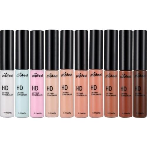 POPFEEL HD Concealer Natural Makeup Invisible Full Cover Primer Pro Face Eye Foundation Waterproof Concealer Cream #249401