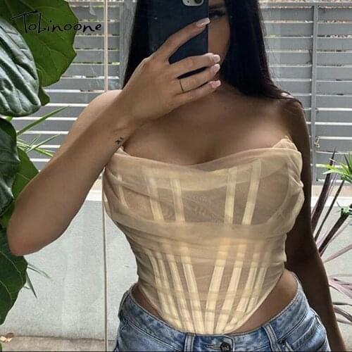 Женские укороченные майки Tobinoone China At AliExpress