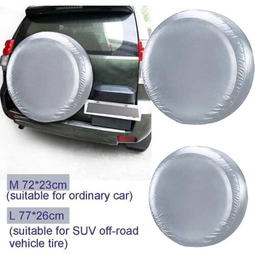 Universal Car SUV Tire Cover Waterproof Oxford Cloth Auto Car Spare Wheel Tire Protector Cover Bag for RV Tyre Wheel Protector