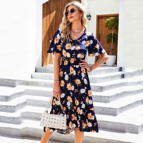 Venlilulu Boho Summer Dresses