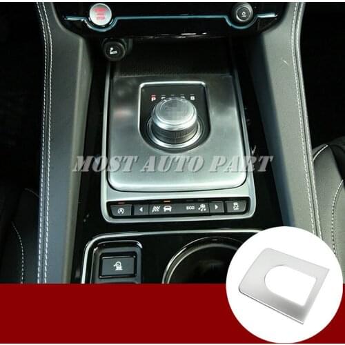 Inner Center Console Gear Box Panel Cover Trim For Jaguar F-Pace X761 2016-2019 Car accesories interior Car decoration