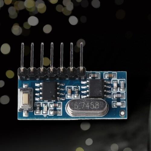 433mhz Wireless RF Receiver 1527 Learning Code Decoder Module for remote Control BX0E