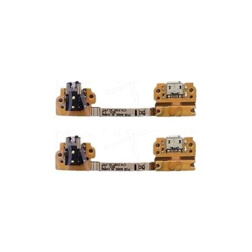 50pcs/lot original New For Asus for Nexus 7 ME370T Audio Headphone Jack USB Charger Charging Connector Dock Port Flex Cable