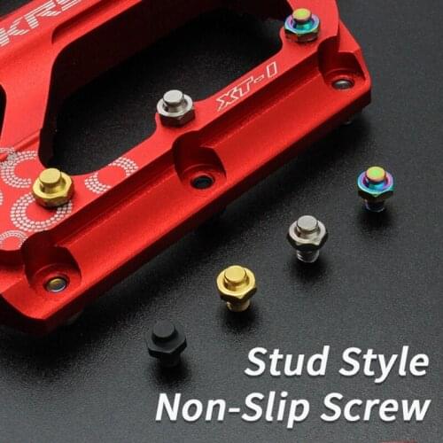 50PCS Anti-skid Bike Pedal m4 Bolts for Downhill Skid-Proof Bicycle Pedals Nail MTB Road Bicycle Parts Screws