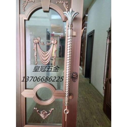 Doors, handles, wooden doors, luxury, luxury KTV hotels, antique European antique bronze, 9661 glass door handle, handle