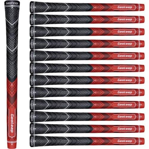 Geoleap ACE-S Golf Grips 100pcs/lot, Hybrid Golf Club Grips, Multi Compound,Standard, 8 Colors Optional