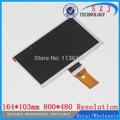 New 7 inch LCD Screen Panel 7300101466 E231732 for Tablet PC 800*480 Display Resolution size 164*103mm LCD Display Free shipping