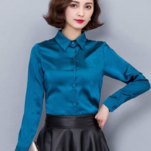 HECAIYUN Blue Blouses