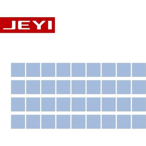 JEYI Soft Silicon Thermal conductivity NVME NGFF M.2 2280 Heat dissipation sheet Thermal conductivity silicon wafer cooling