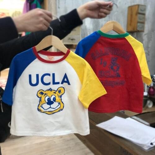 Summer Toddler Boys T-shirts Cartoon Printing Short Sleeve Stitching T-shirt for Boy Kids Clothing 2 3 4 5 6 7 Years Boy Shirts