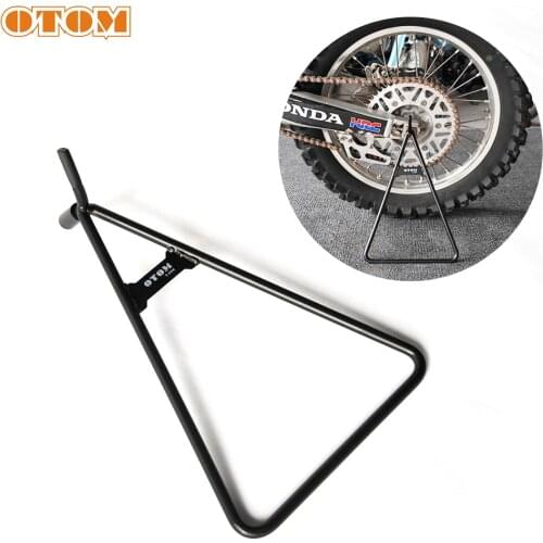 OTOM Motorcycle Triangle Stand Steel And Baking Paint Kickstand Side Universal Dirt Bike Motocross Accessories For CRF YZF KXF