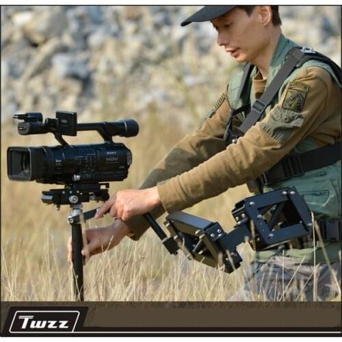 Twzz Handheld/Vest Type Dual Purpose Stabilizer Monopod DSLR Stabilizer Steadycam System shoulder