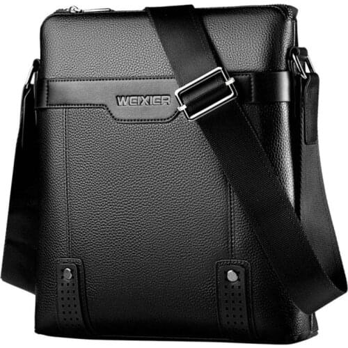 Men Shoulder Bag 9.7" ipad Mens Shoulder Bags Vintage Messenger Bag Leather Handbag Split Leather Crossbody Bags Business Flap