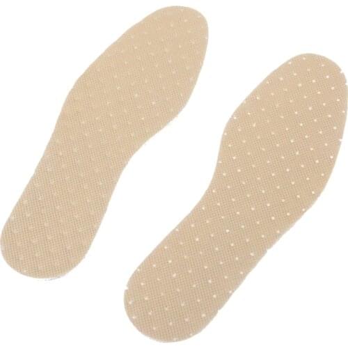 1Pair Hot sale Deodorant Insoles Light Weight Shoes Pad Absorb Sweat Summer Breathable Shoes Pad Cushion